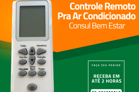 Controle Remoto para Ar Condicionado Consul - Bem Estar