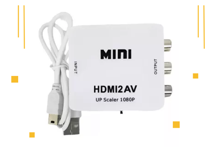 Mini Adaptador AV Conversor Para HDMI (1)