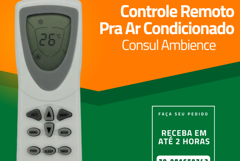 Controle Remoto para Ar Condicionado Consul - Ambience