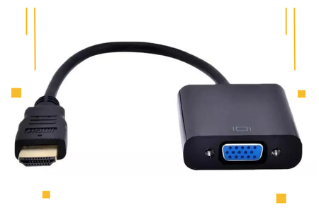 Adaptador Conversor De Hdmi A Vga -2