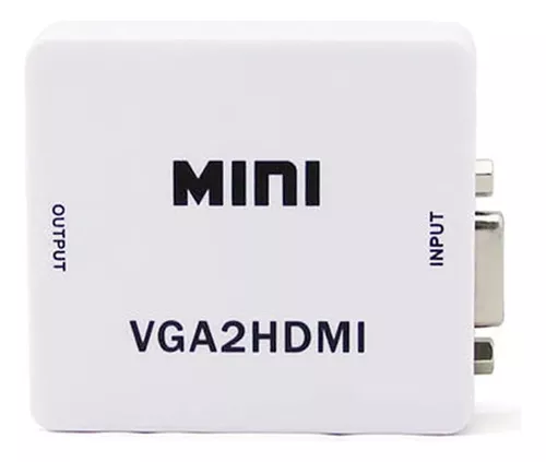 Conversor Adaptador VGA para HDMI Conector PC VGA em Monitor HDMI VGA2HDMI-02