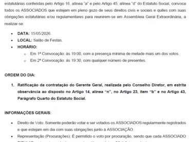Convocação
