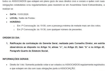 Convocação